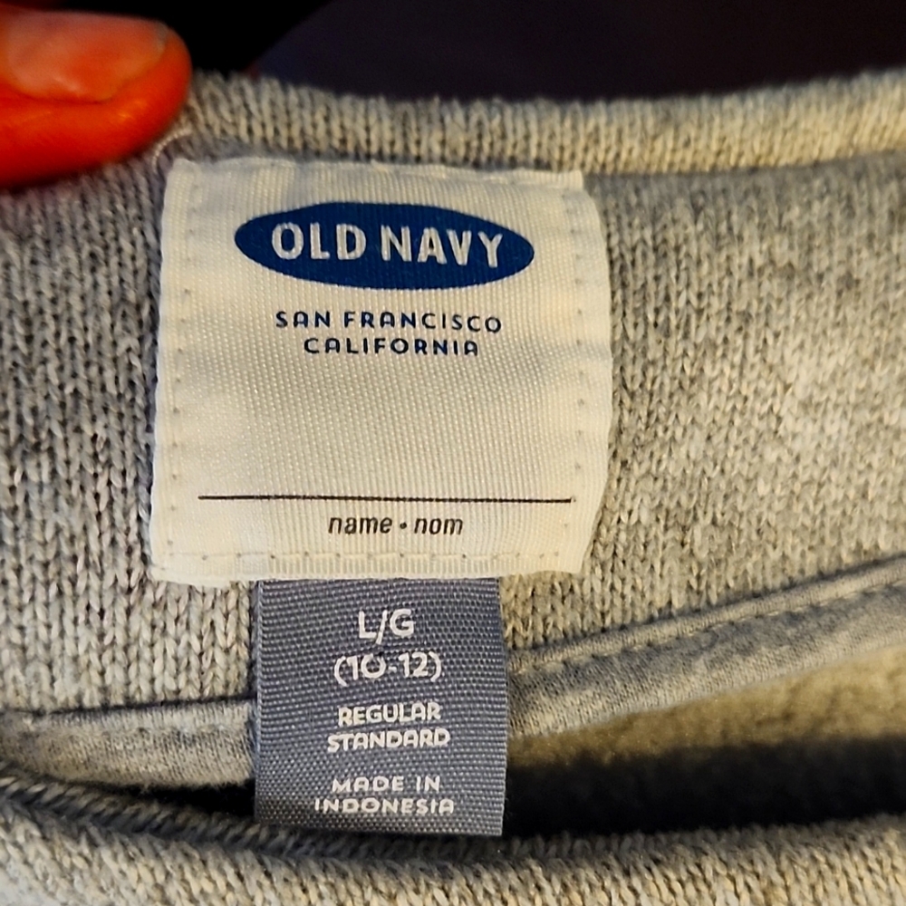Old Navy sweater, girls size 10-12